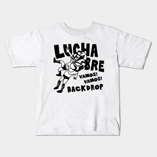 LUCHA LIBRE#74mono Kids T-Shirt